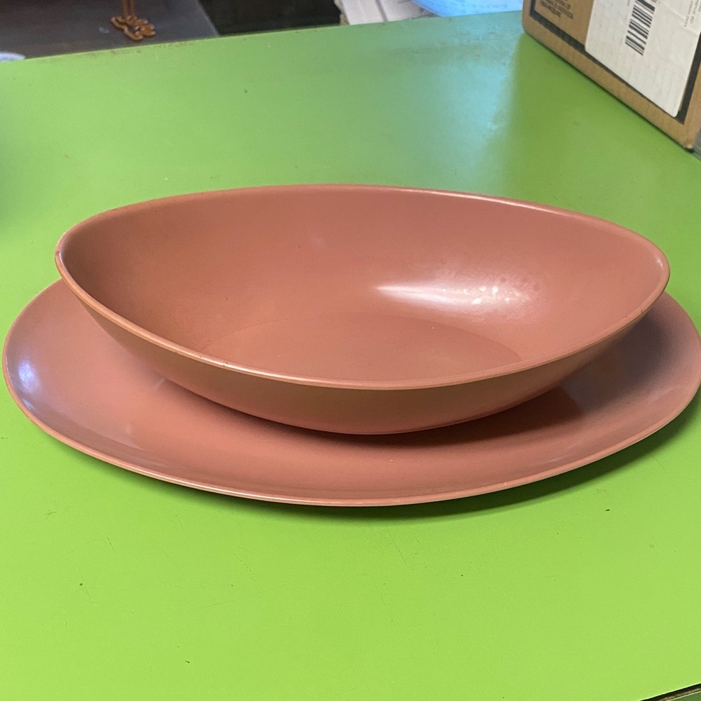 Melmac Dinnerware Dusty Rosé Dining Set